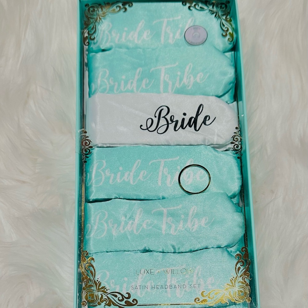 Bridal Satin Headband Set